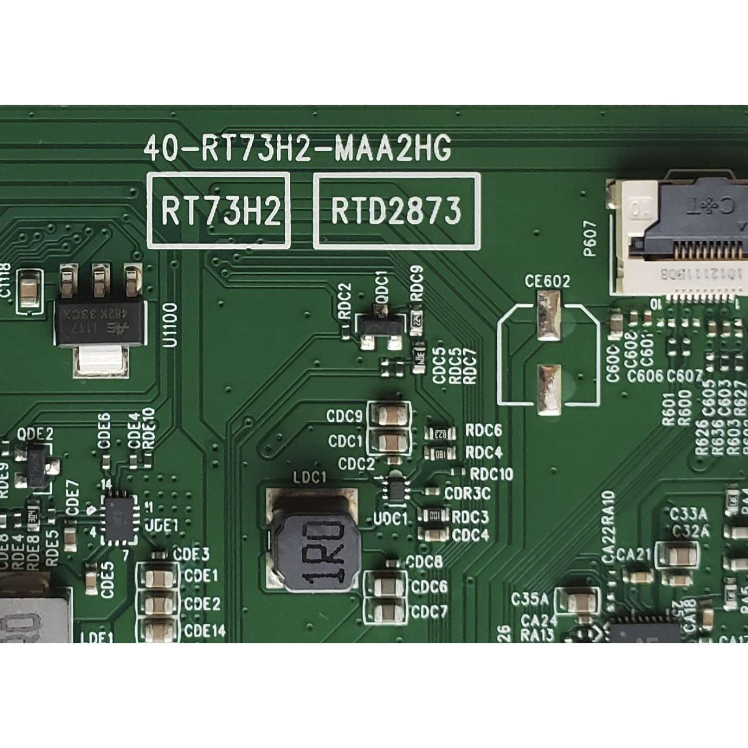 MAIN PARA SMART TV TCL 4K•QLED•UHD / NUMERO DE PARTE 08-RT73009-MA300AA / 40-RT73H2-MAA2HG / 08-RT73009-MA300AA / V8-RT73K01-LF / PANEL LVU500NDJL / MODELO 50S535 - Imagen 3